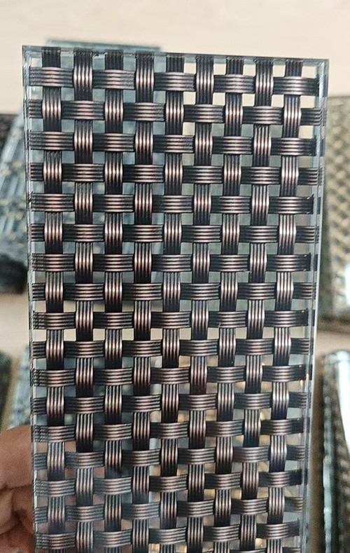 Woven Wire Mesh Laminated Glass