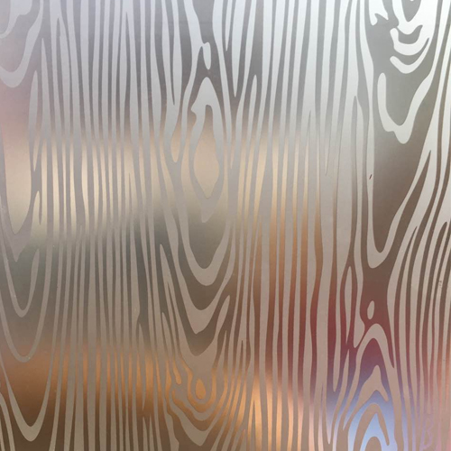 architectural acid etched glass pattern and texture