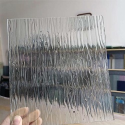 Rain Patterned Glass