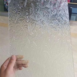 Floral Patterned Glass