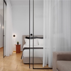 Telescopic Moving Glass Wall