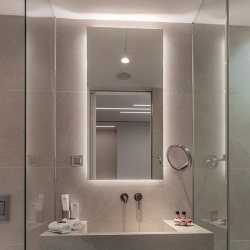 Rectangular Lighted Vanity Mirror