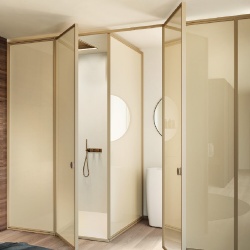 Interior Glass Partition Wall for Boutique Hotel