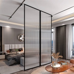 Interior Glass Partition and Room Divider