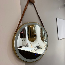 belt hanging LED backlit mirror